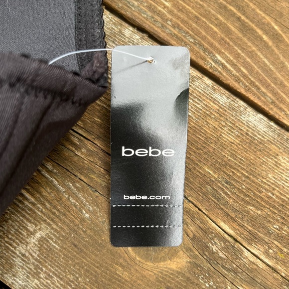 Vintage Bebe Boho Bustier with Sequins and Feather details NWT Size Small - Picture 6 of 15